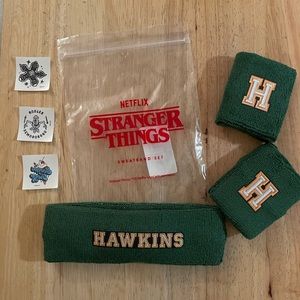 Stranger things Hawkins headband set
